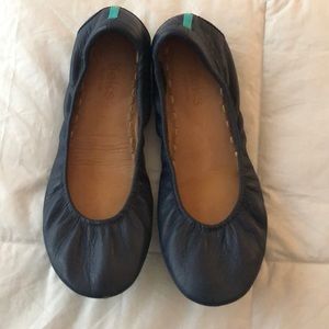 Tieks Navy Ballet Flats Size 7
